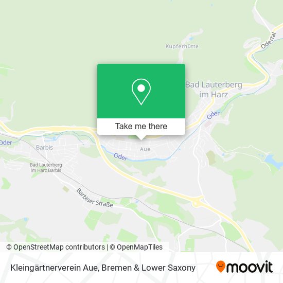 Kleingärtnerverein Aue map