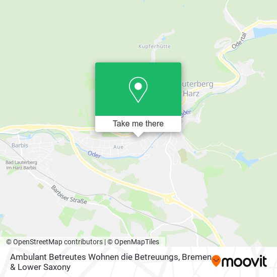 Ambulant Betreutes Wohnen die Betreuungs map