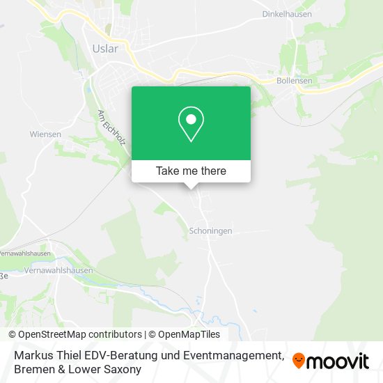 Markus Thiel EDV-Beratung und Eventmanagement map