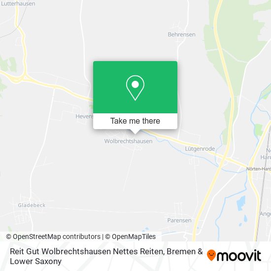 Reit Gut Wolbrechtshausen Nettes Reiten map