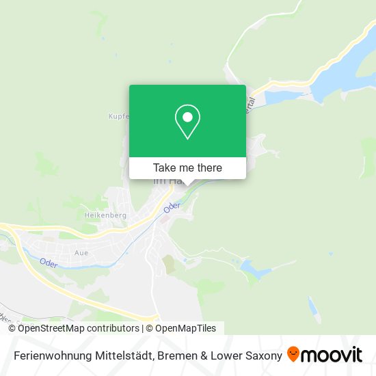 Ferienwohnung Mittelstädt map