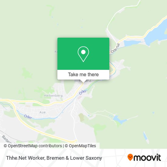 Thhe.Net Worker map