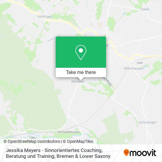 Jessika Meyers - Sinnorientiertes Coaching, Beratung und Training map