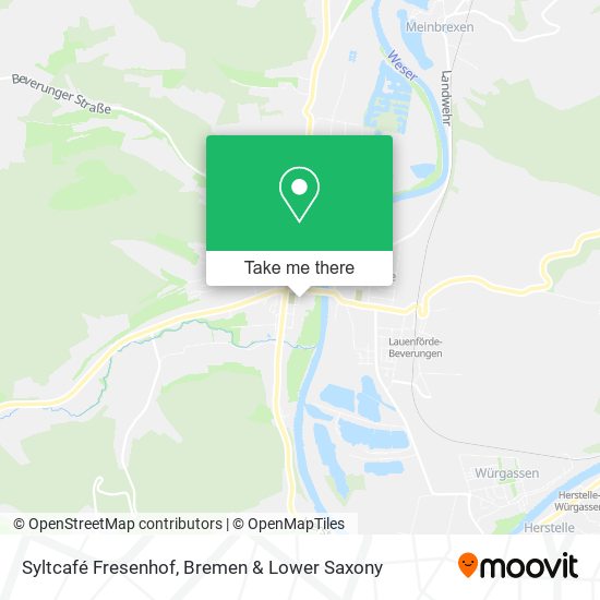 Syltcafé Fresenhof map
