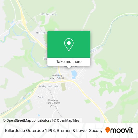 Billardclub Osterode 1993 map