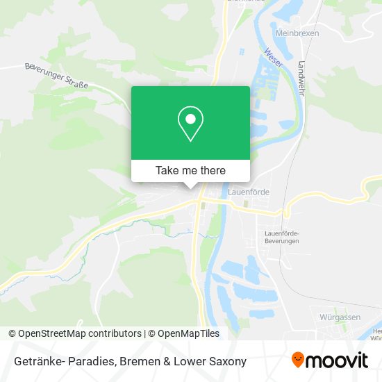 Getränke- Paradies map