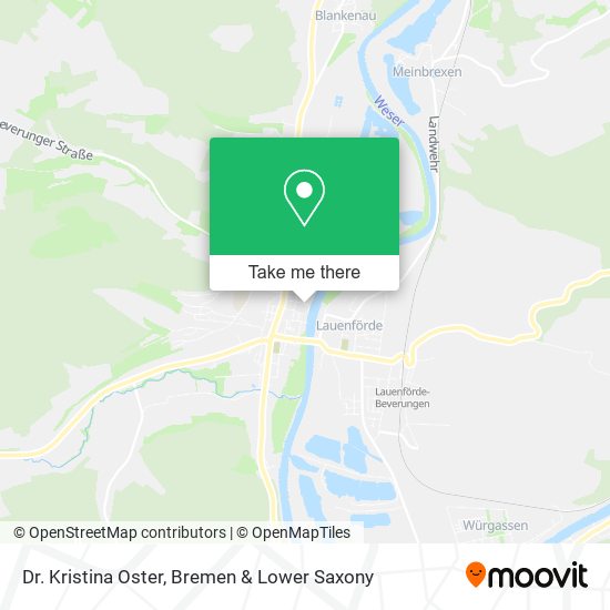 Dr. Kristina Oster map