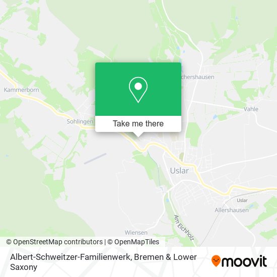 Albert-Schweitzer-Familienwerk map