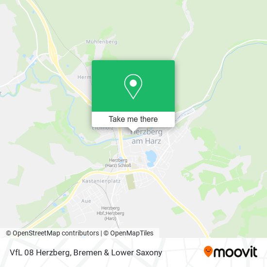 VfL 08 Herzberg map