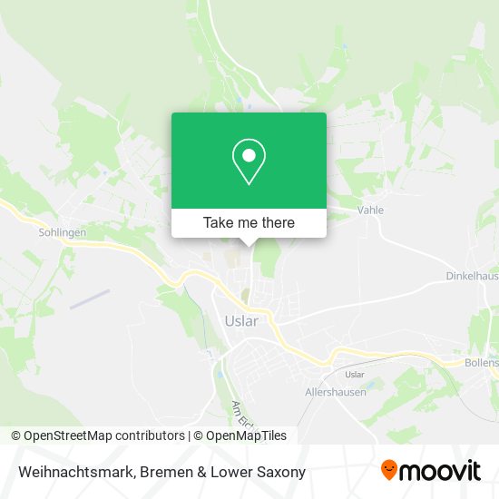 Weihnachtsmark map