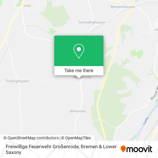 Freiwillige Feuerwehr Großenrode map