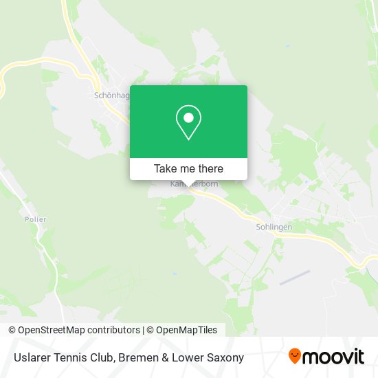 Uslarer Tennis Club map