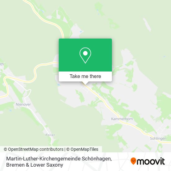 Martin-Luther-Kirchengemeinde Schönhagen map