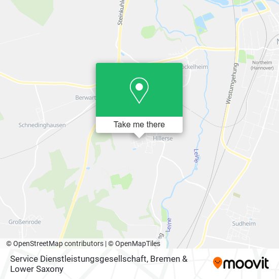 Service Dienstleistungsgesellschaft map