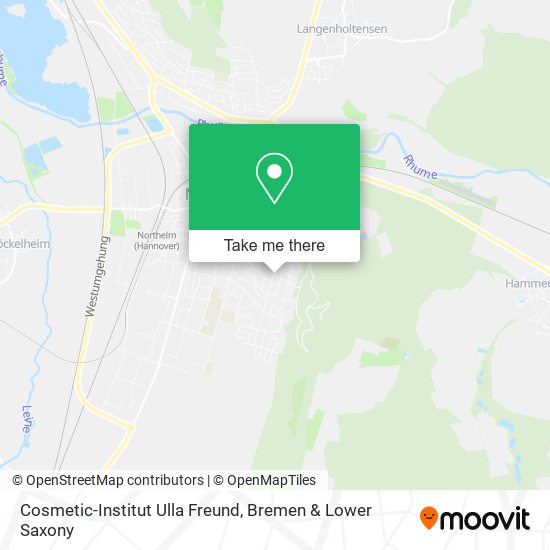 Cosmetic-Institut Ulla Freund map