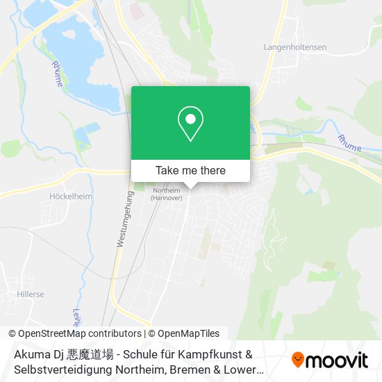 Akuma Dj 悪魔道場 - Schule für Kampfkunst & Selbstverteidigung Northeim map