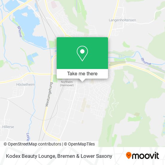 Kodex Beauty Lounge map