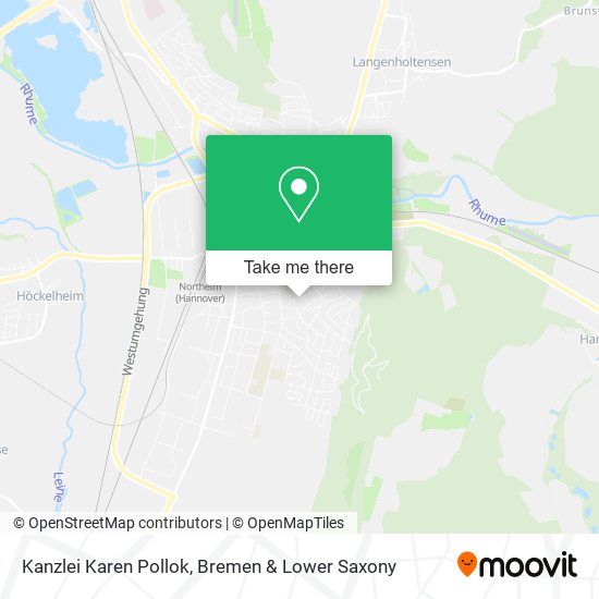 Kanzlei Karen Pollok map