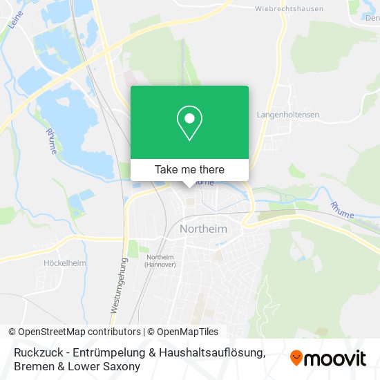 Ruckzuck - Entrümpelung & Haushaltsauflösung map