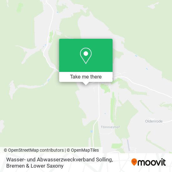 Wasser- und Abwasserzweckverband Solling map