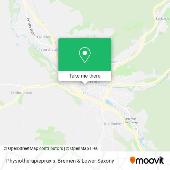 Physiotherapiepraxis map