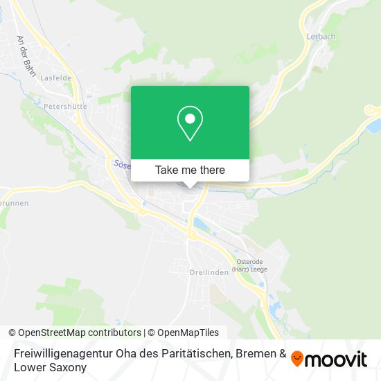 Freiwilligenagentur Oha des Paritätischen map