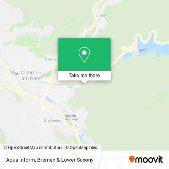 Aqua Inform map