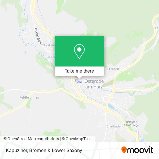 Kapuziner map