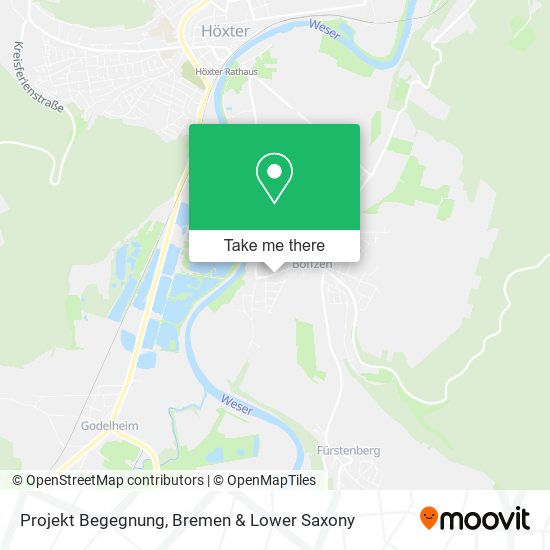 Projekt Begegnung map