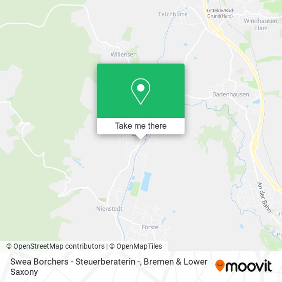 Swea Borchers - Steuerberaterin - map