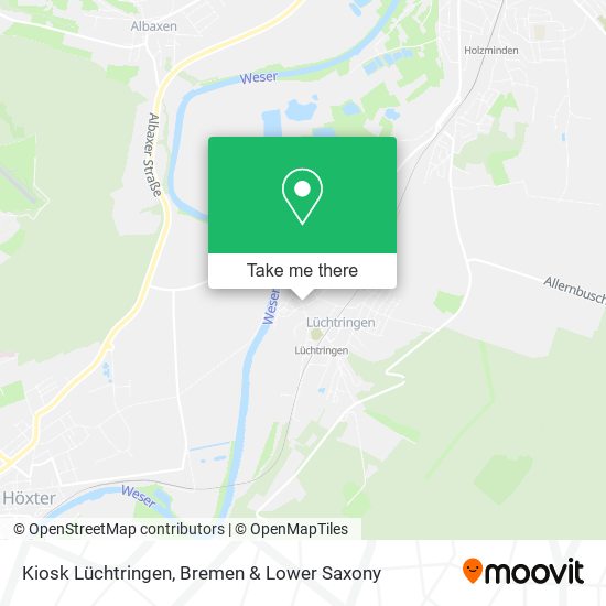 Kiosk Lüchtringen map