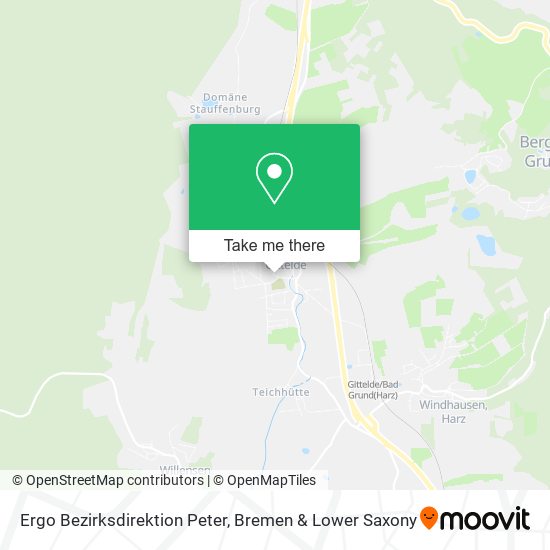 Ergo Bezirksdirektion Peter map