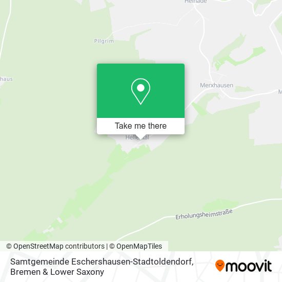 Samtgemeinde Eschershausen-Stadtoldendorf map