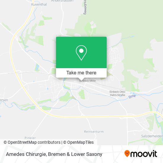 Amedes Chirurgie map