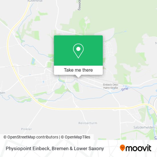 Physiopoint Einbeck map