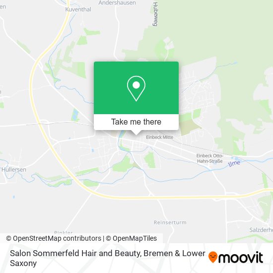 Salon Sommerfeld Hair and Beauty map