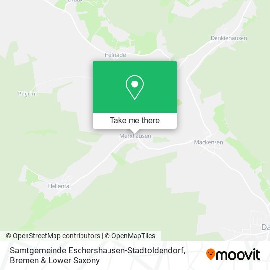 Samtgemeinde Eschershausen-Stadtoldendorf map