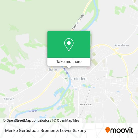 Menke Gerüstbau map