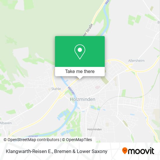 Klangwarth-Reisen E. map