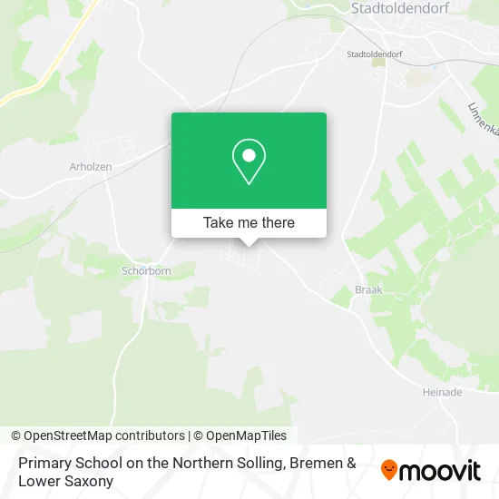 Primary School on the Northern Solling map