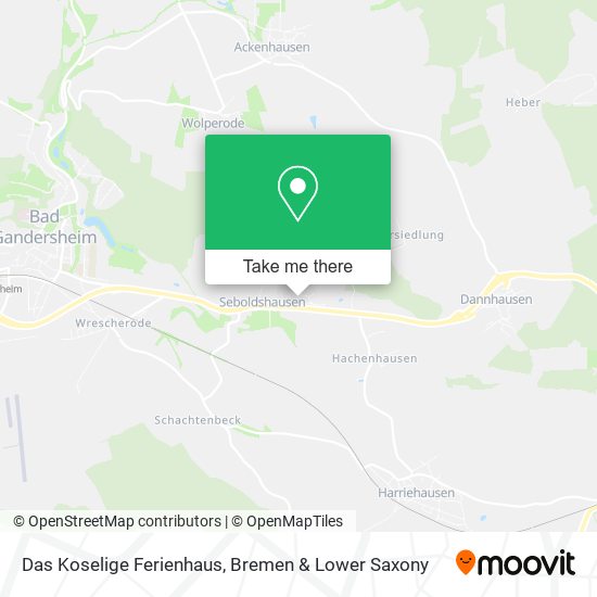 Das Koselige Ferienhaus map