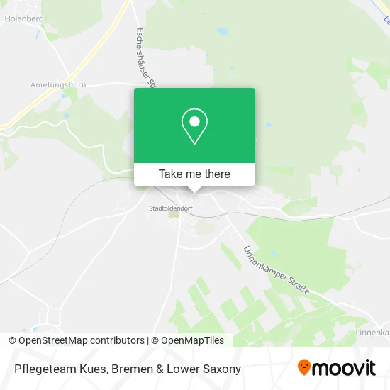 Карта Pflegeteam Kues