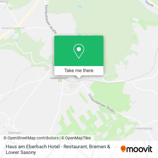 Haus am Eberbach Hotel - Restaurant map