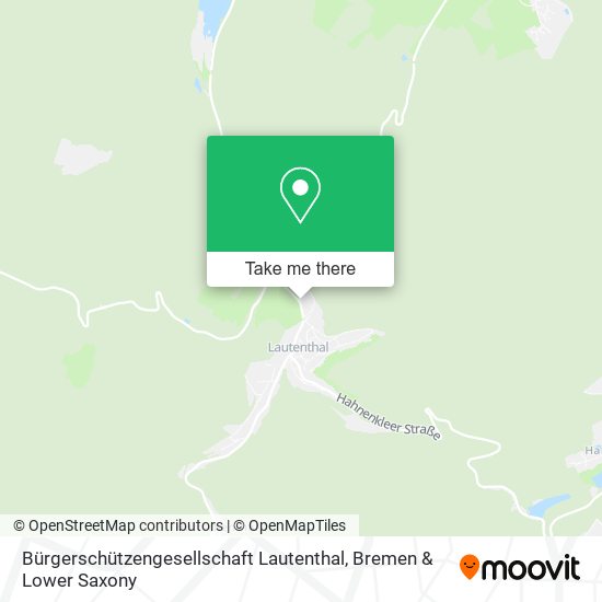Bürgerschützengesellschaft Lautenthal map