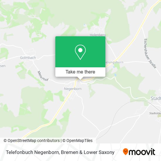 Telefonbuch Negenborn map