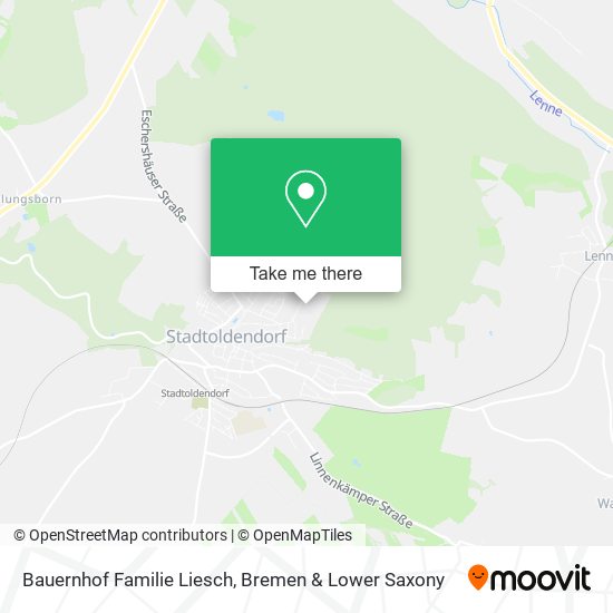 Bauernhof Familie Liesch map