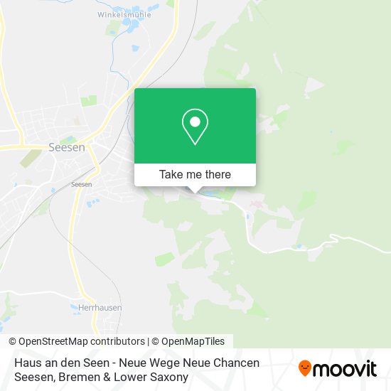 Haus an den Seen - Neue Wege Neue Chancen Seesen map