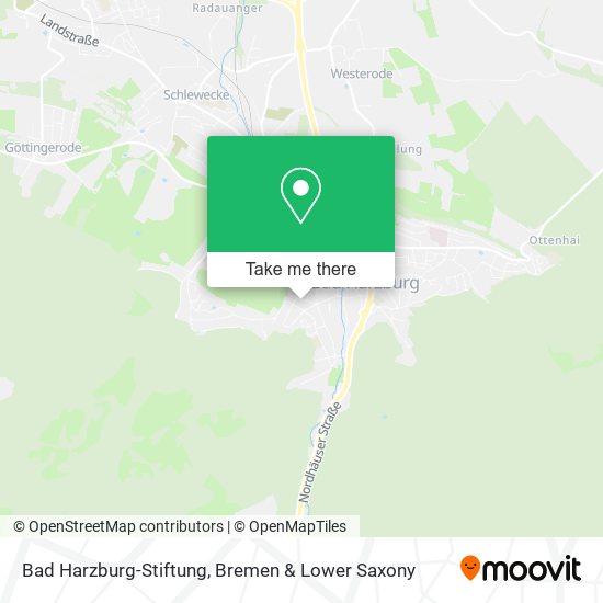 Bad Harzburg-Stiftung map