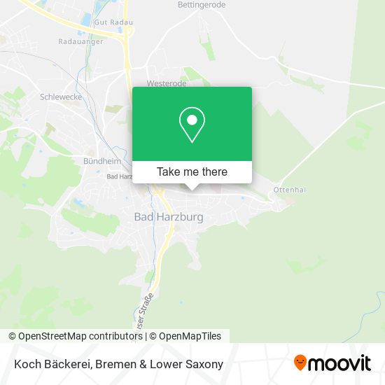 Koch Bäckerei map