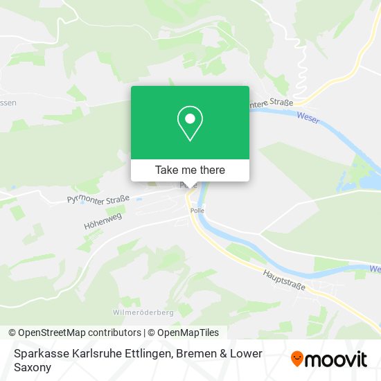 Sparkasse Karlsruhe Ettlingen map